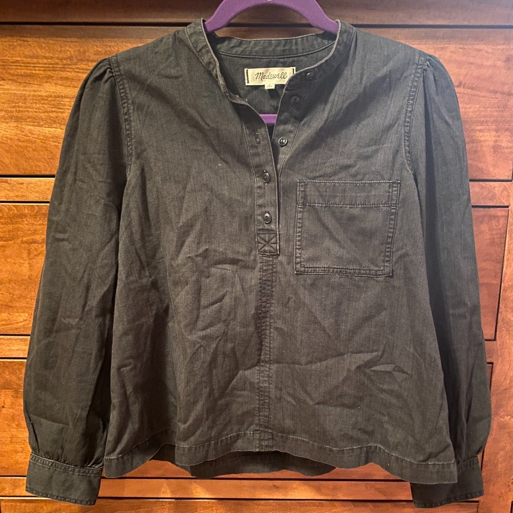 Madewell Peasant Top